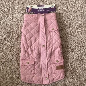 Heart to Tail Zippered Puffy Dog Coat Size M